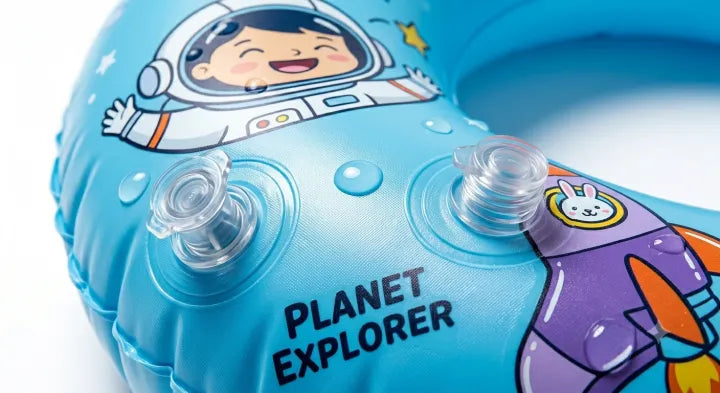 Inflatable Swimming Ring For Kids Adults Pool Float Tube 50cm 60cm Astronaut Design Summer Water Play Toy